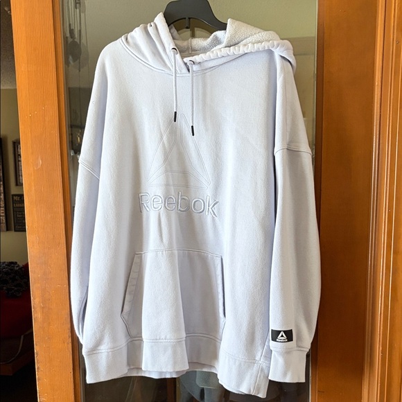 Reebok Tops - Women’s Reebok Light Blueish Hoodie Size Xl